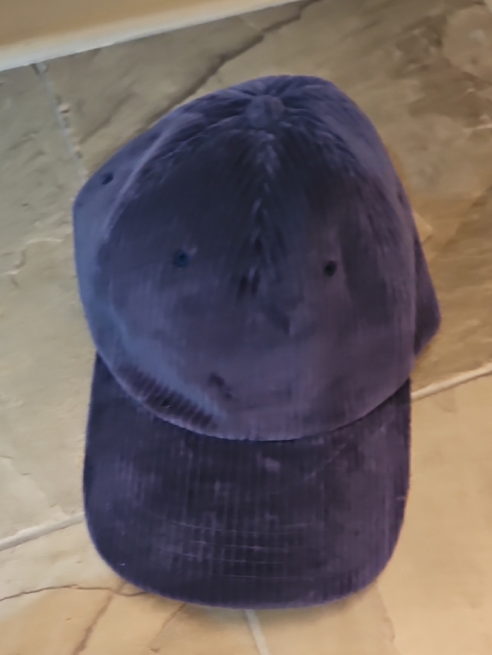 LULULEMON Corduroy Baseball Cap - Navy